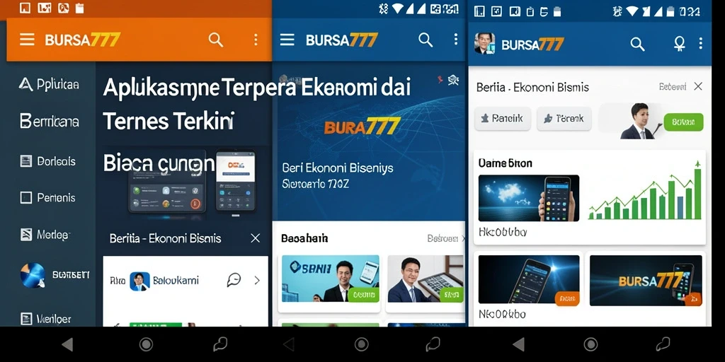 Antarmuka BURSA777 yang menyediakan berita ekonomi dan bisnis.